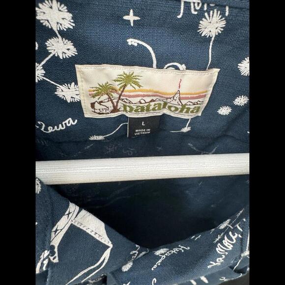 Rare Patagonia Pataloha Men’s Large Hawaiian Shirt - Picture 4 of 9